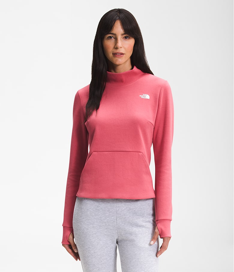 North face funnel neck sweatshirt shop