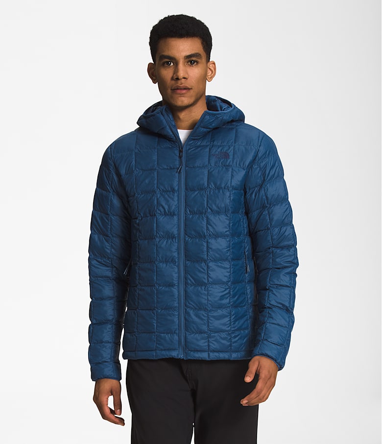 The North Face ThermoBall Eco Hoodie 2.0 Mens Shady Blue L