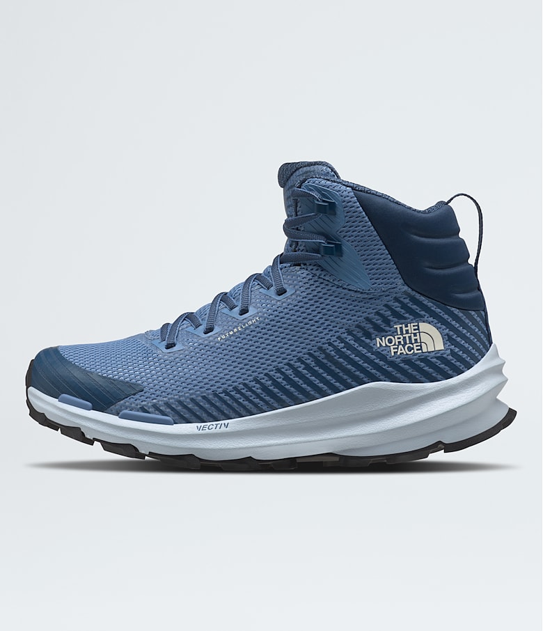 The North Face Women s Vectiv Fastpack Mid Futurelight Hiking Boots Size 8 Indigo Stone Shady Blue