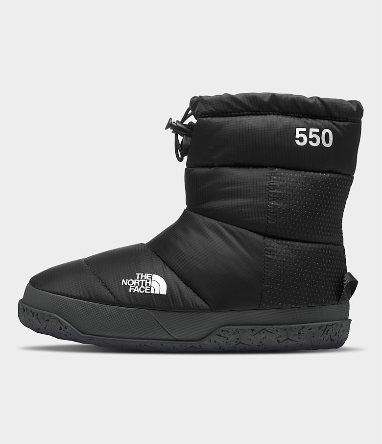 The North Face Women s Nuptse Apres Booties Black 9