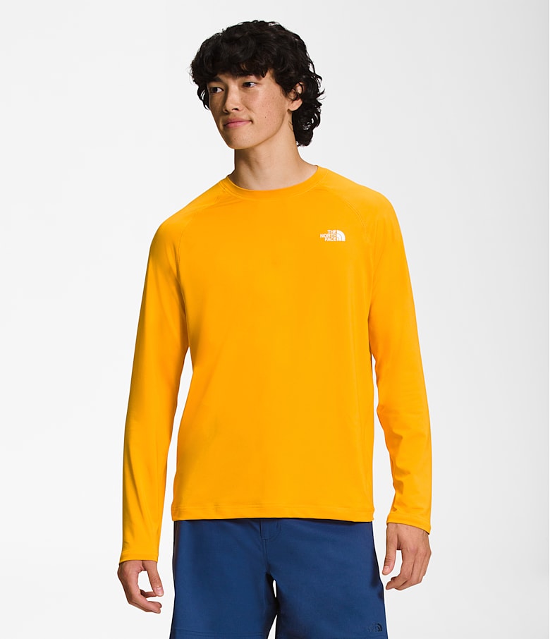North face yellow top deals
