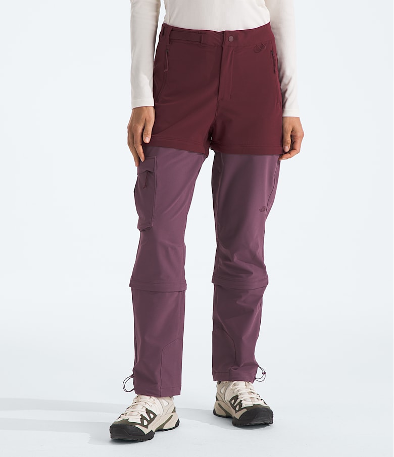 North face zip off pants hot sale