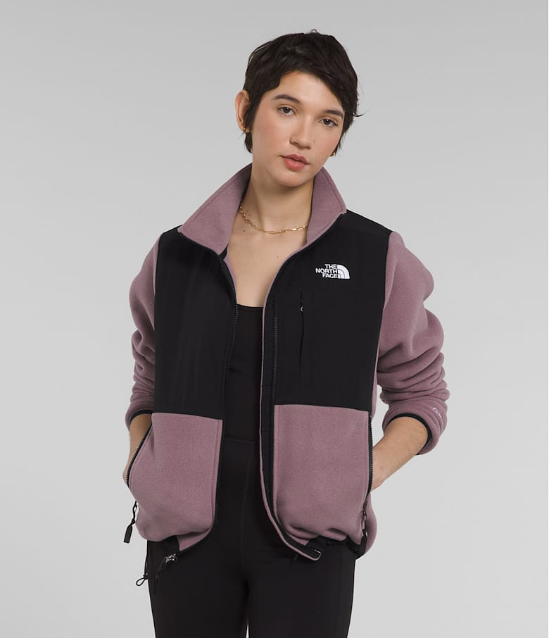 Black north face denali jacket women's hotsell