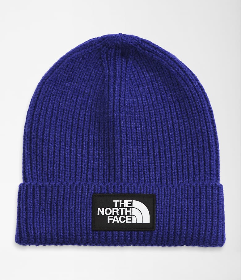 North face box logo beanie online