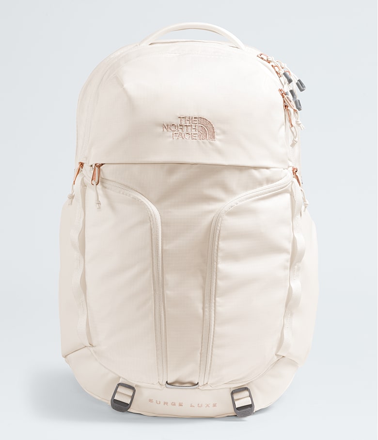 The North Face Women s Surge Luxe Backpack Gardenia White
