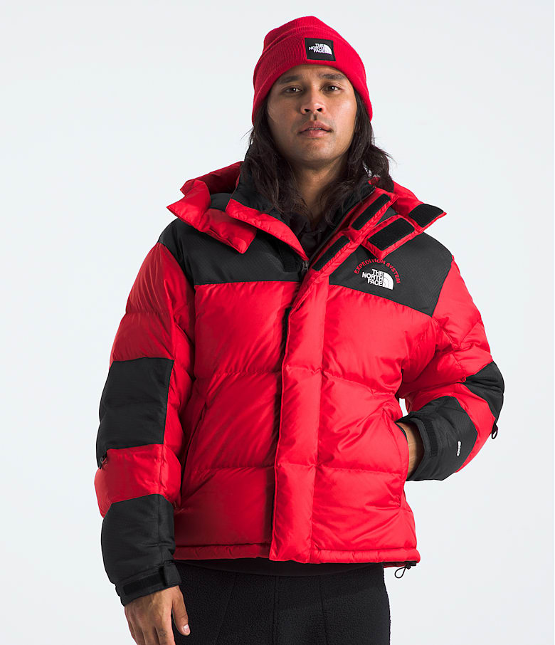 The North Face Red Black HMLYN Baltoro Down Jacket