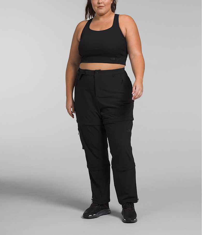 North face womens zip off pants shop