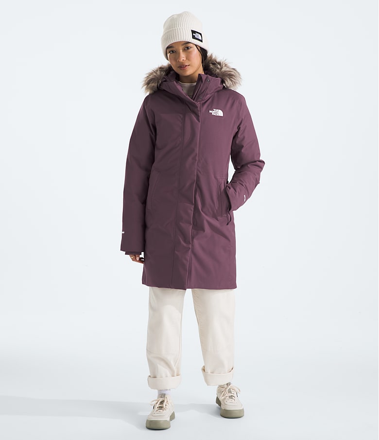 The north face women's down parkas on sale