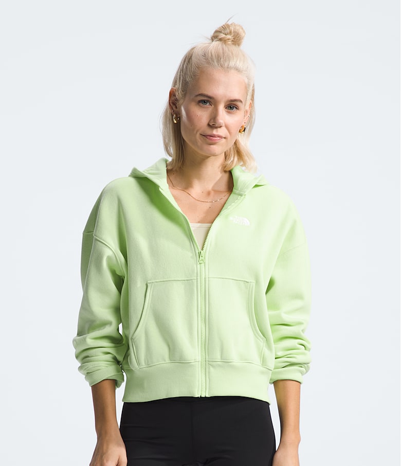 Chandail a capuchon avec fermeture a glissiere integrale Evolution pour femmes