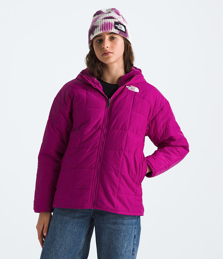 The north face girls reversible hot sale