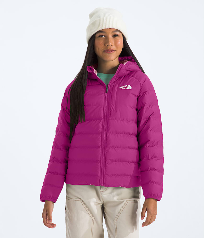 Girls Reversible Perrito Hooded Jacket
