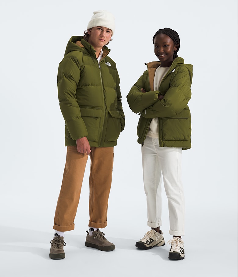 Boys Girls North Down Fleece Lined Short Parka The North Face Canada