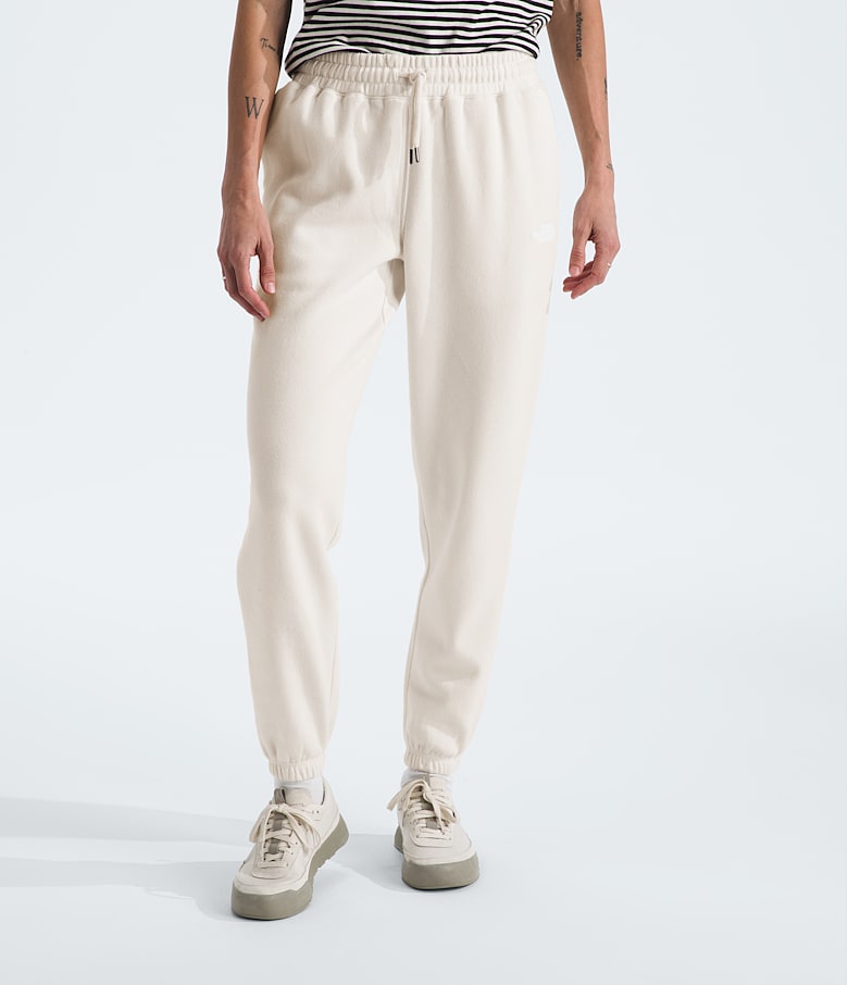White north face joggers hot sale