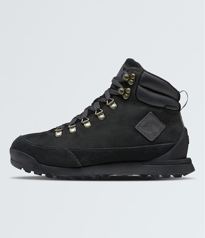 The North Face Back To Berkeley IV Leather WP Women s Shoes TNF Black TNF Black 8 B Medium