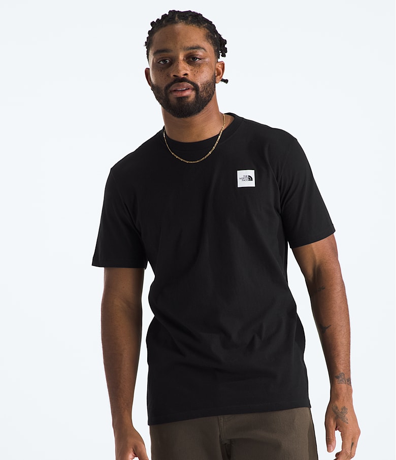 Men s Short Sleeve Box Logo Tee