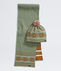 Cabin Ski Tuke And Scarf Set