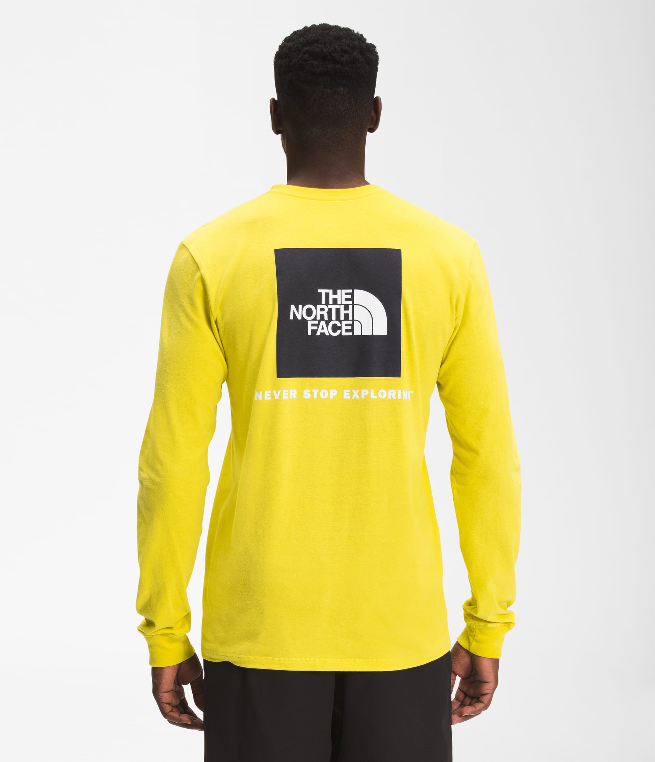 Mens LongSleeve Box NSE Tee TNF Main