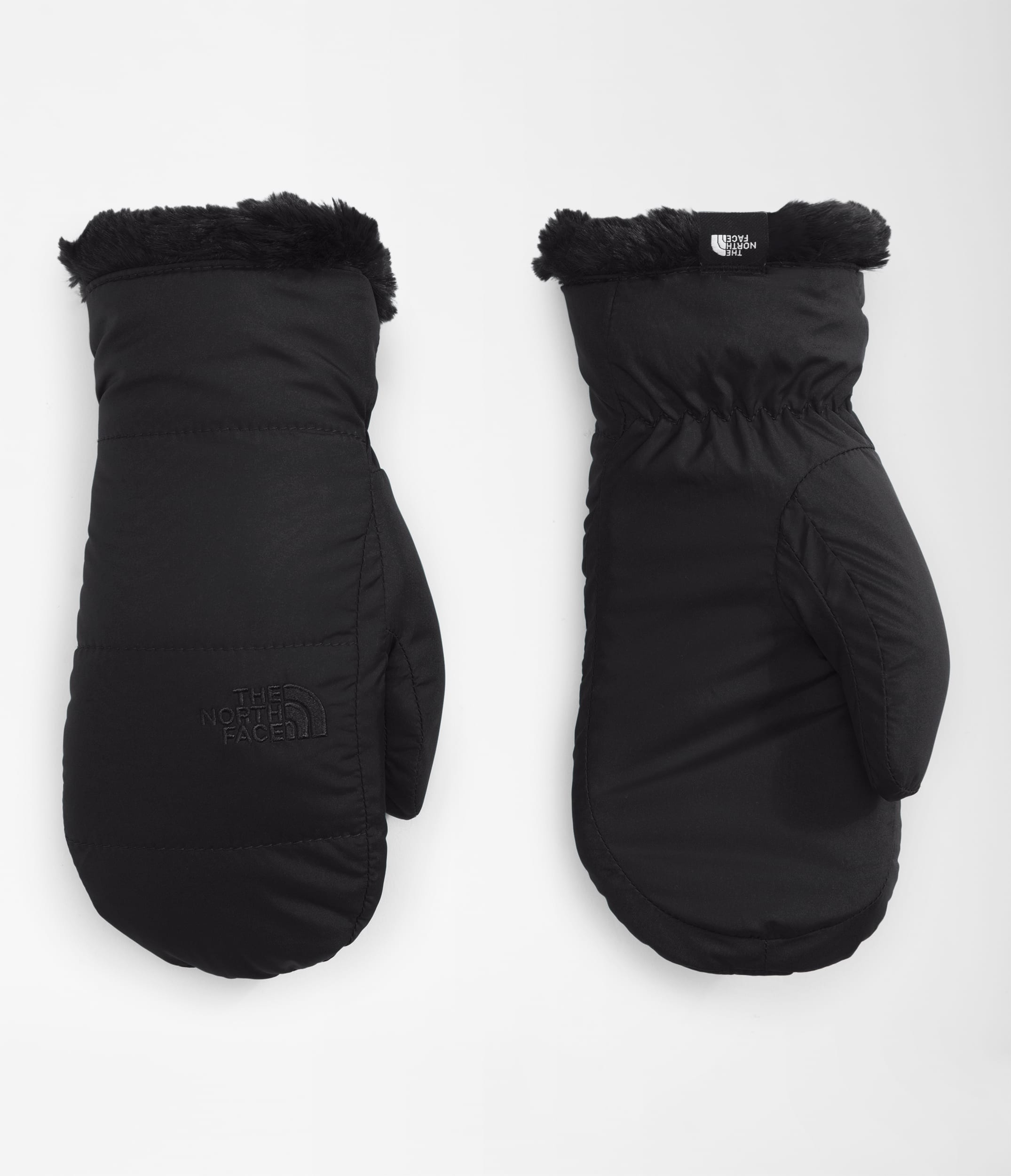 Girls Mossbud Swirl Mitts TNF HERO