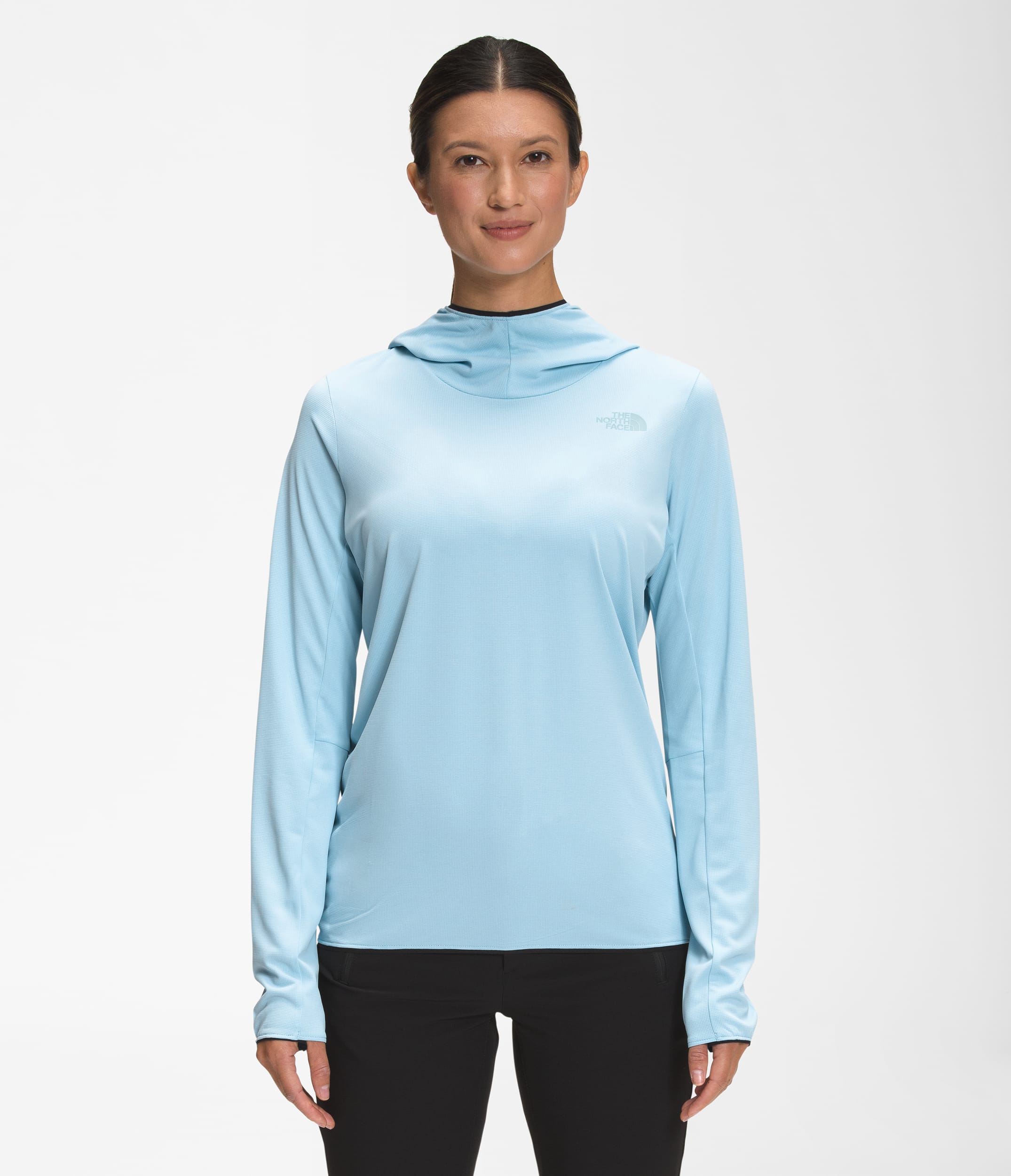 Womens Belay Sun Hoodie TNF Main