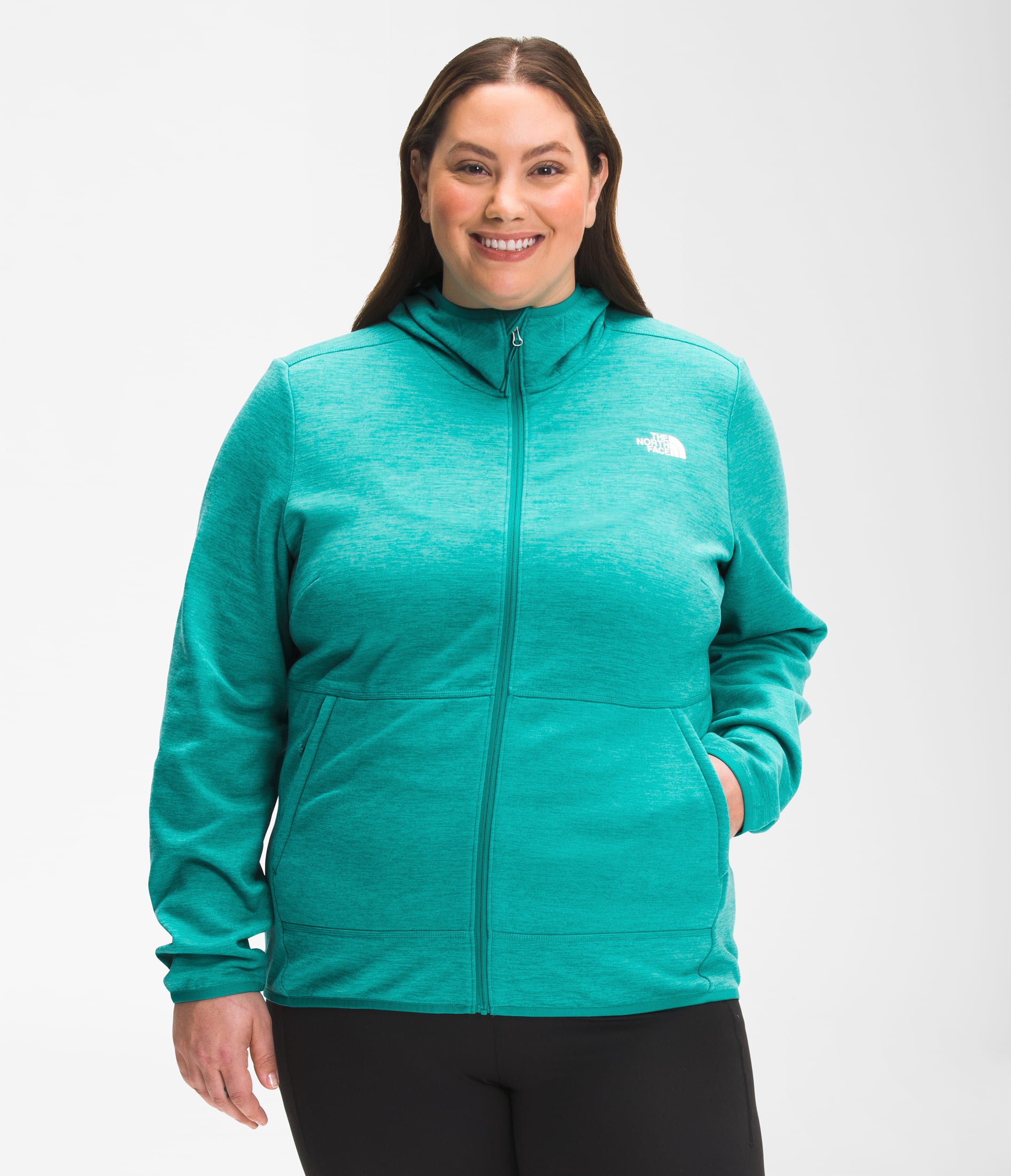Womens Plus Canyonlands Hoodie TNF Main