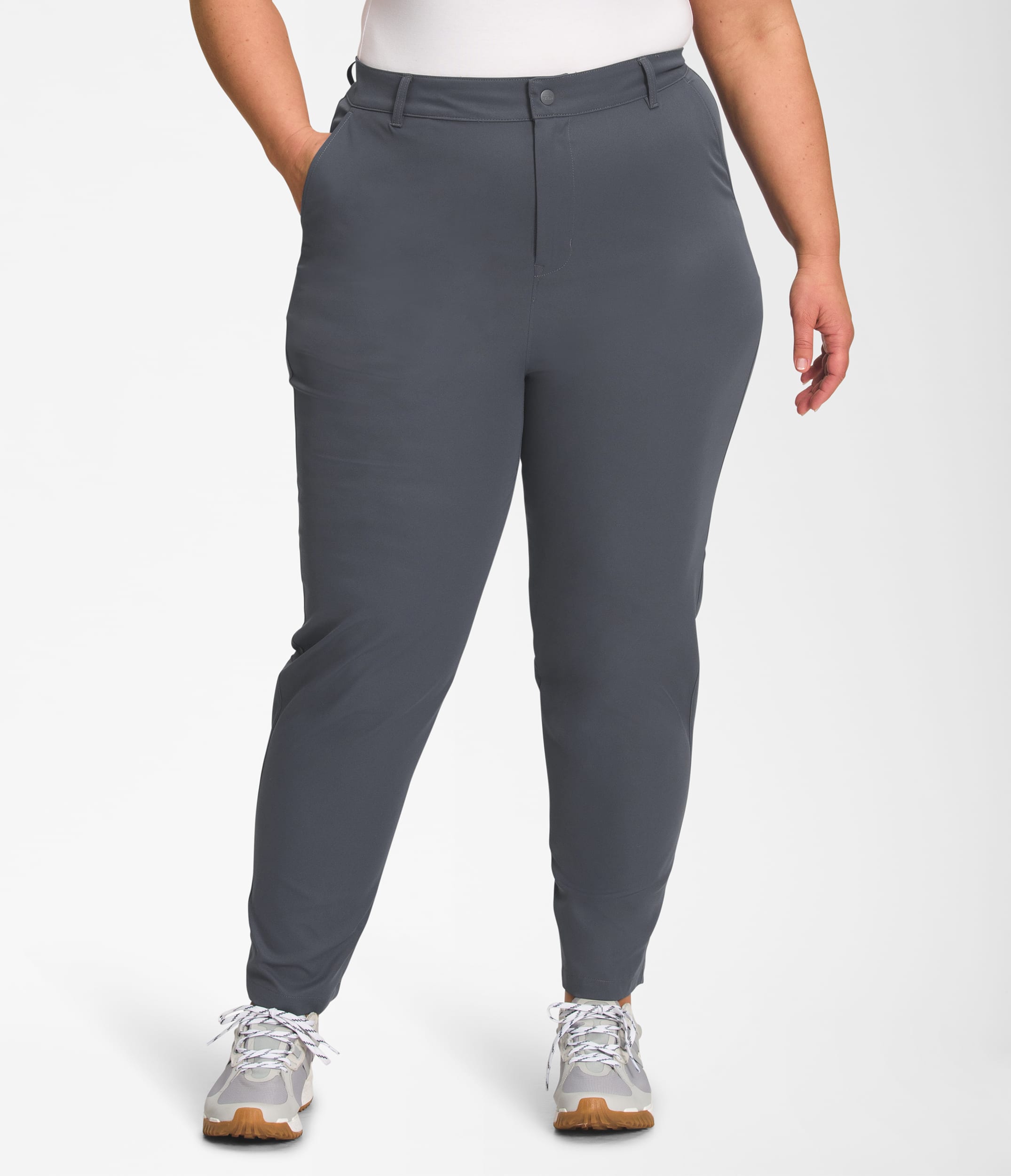 Womens Plus Standard Tapered Pants TNF Main