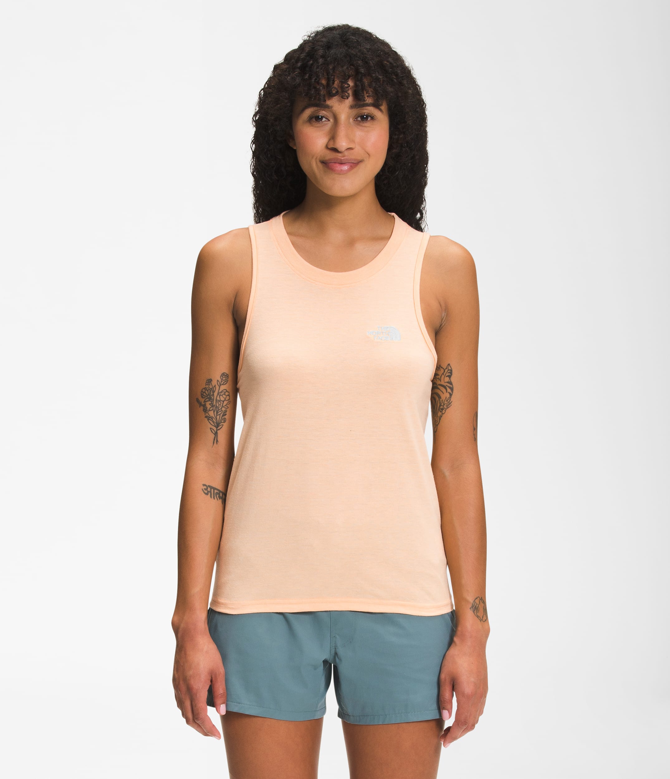 Women’s Simple Logo Tri-Blend Tank