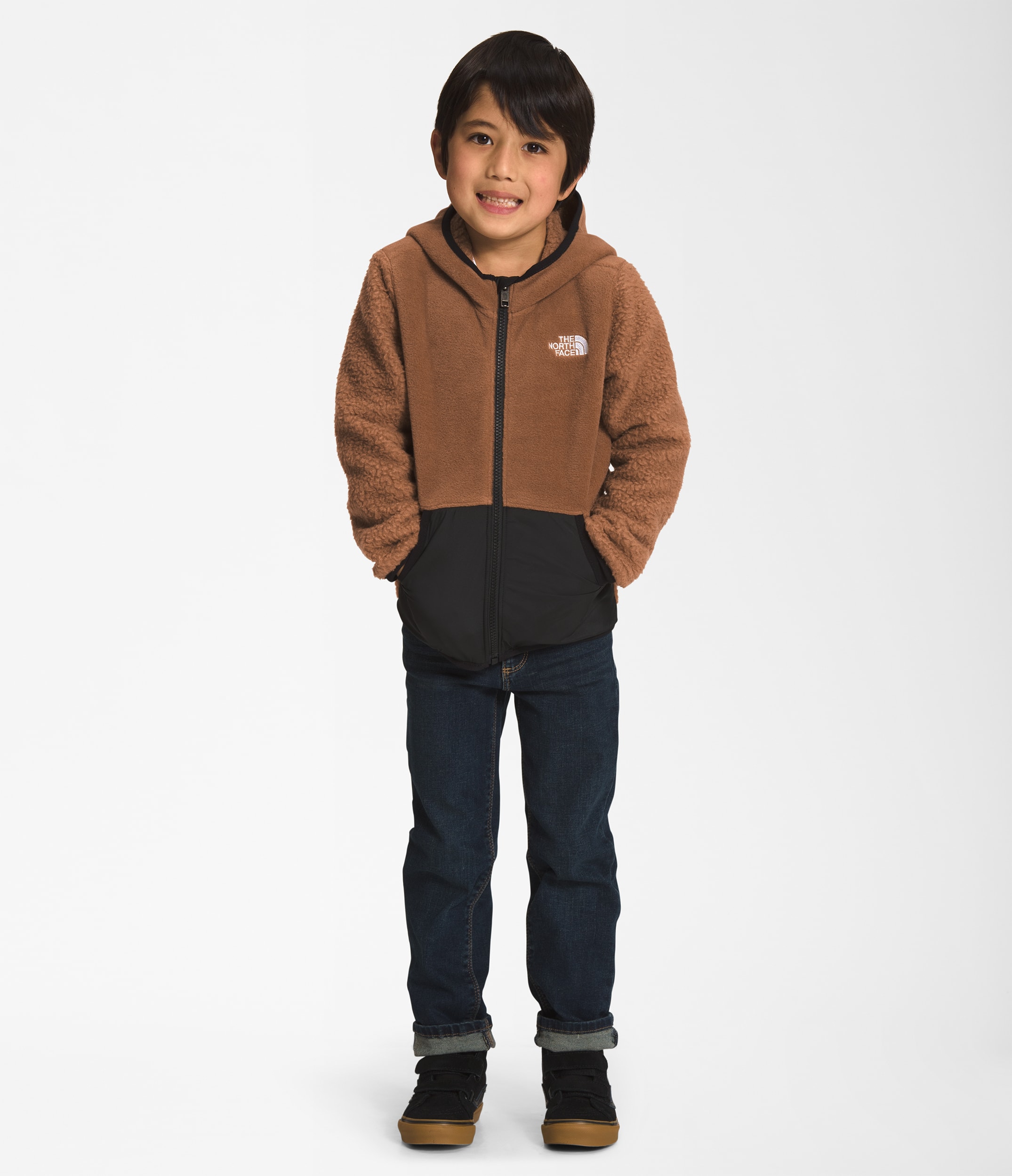 Kids Forrest Fleece FullZip Hoodie TNF Main