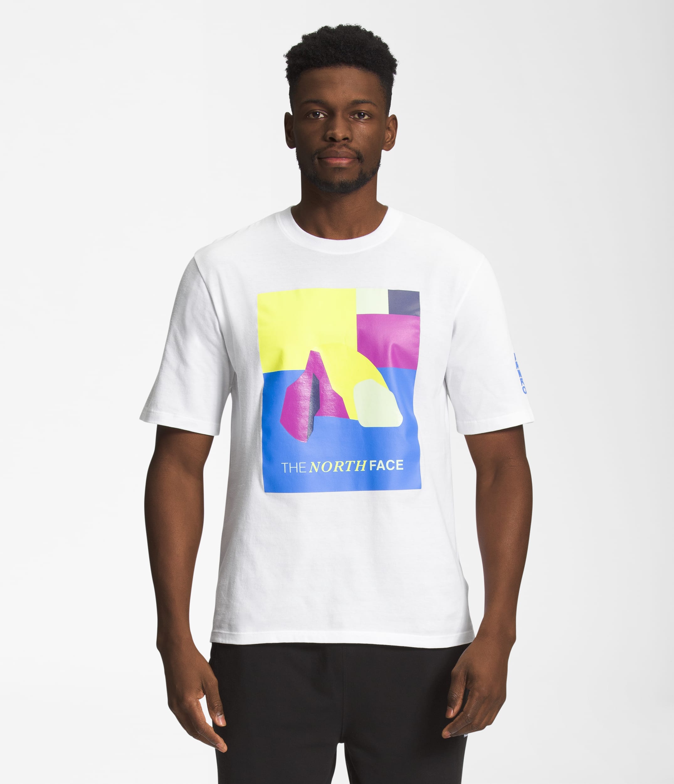 Mens ShortSleeve Coordinates Tee TNF Main