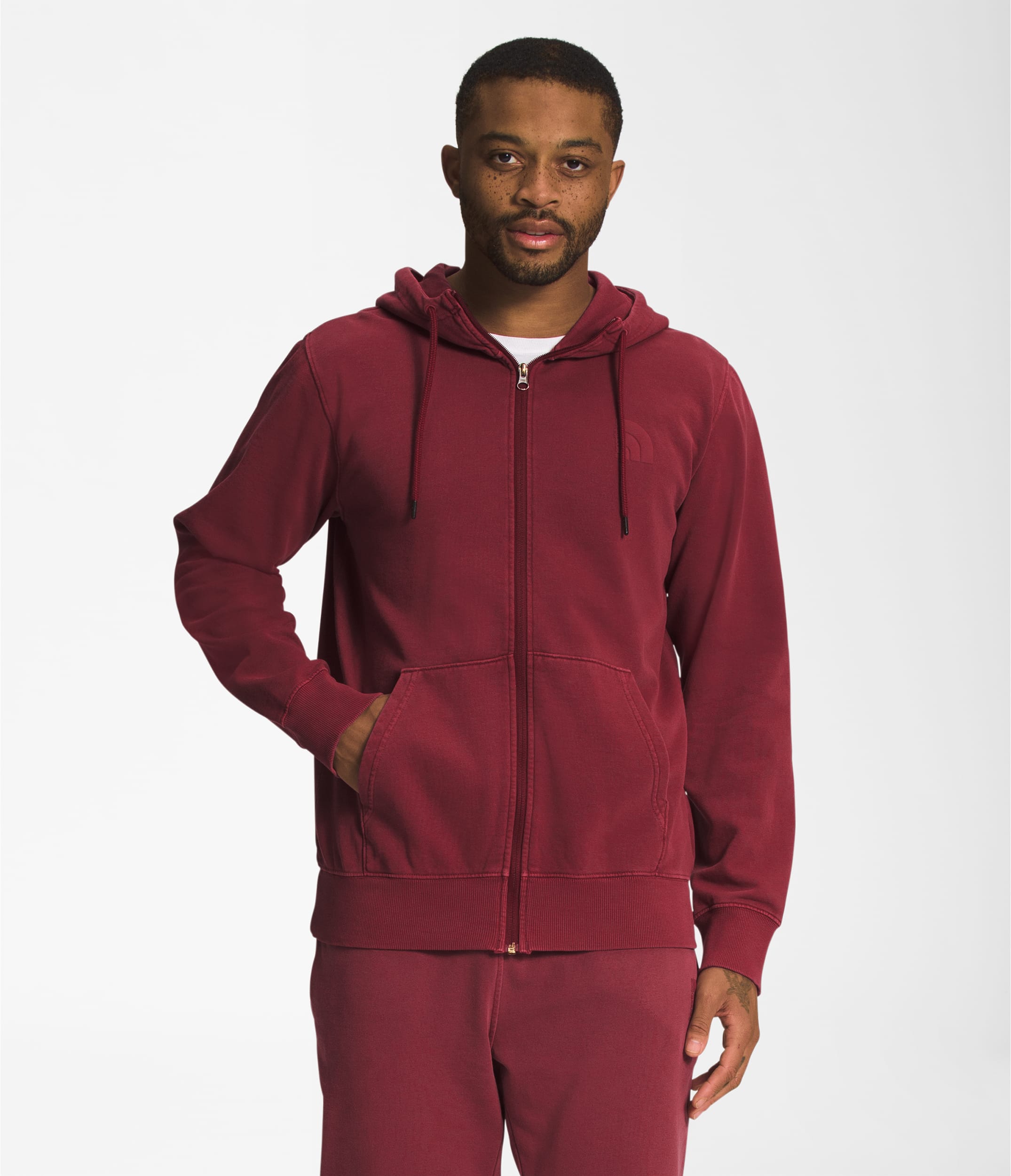 Men’s Garment Dye Full-Zip Hoodie