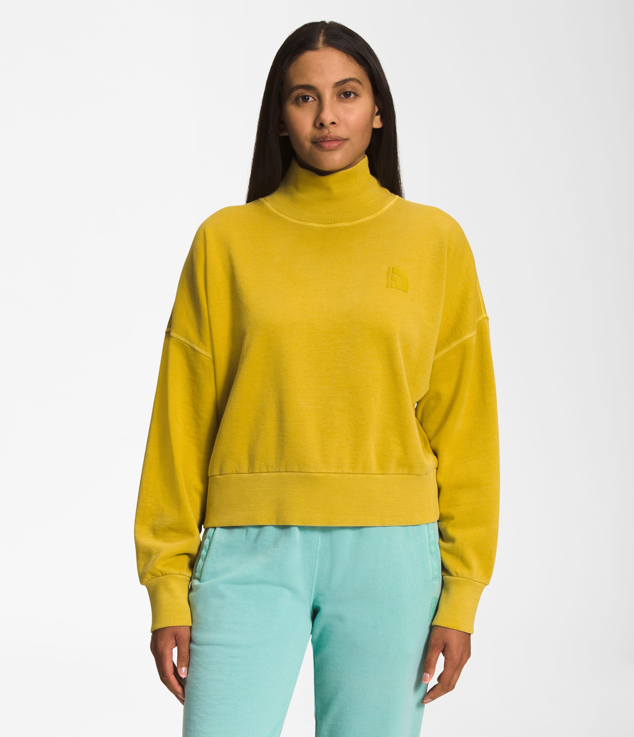 Women's Garment Dye Mock Neck Pullover | The North Face