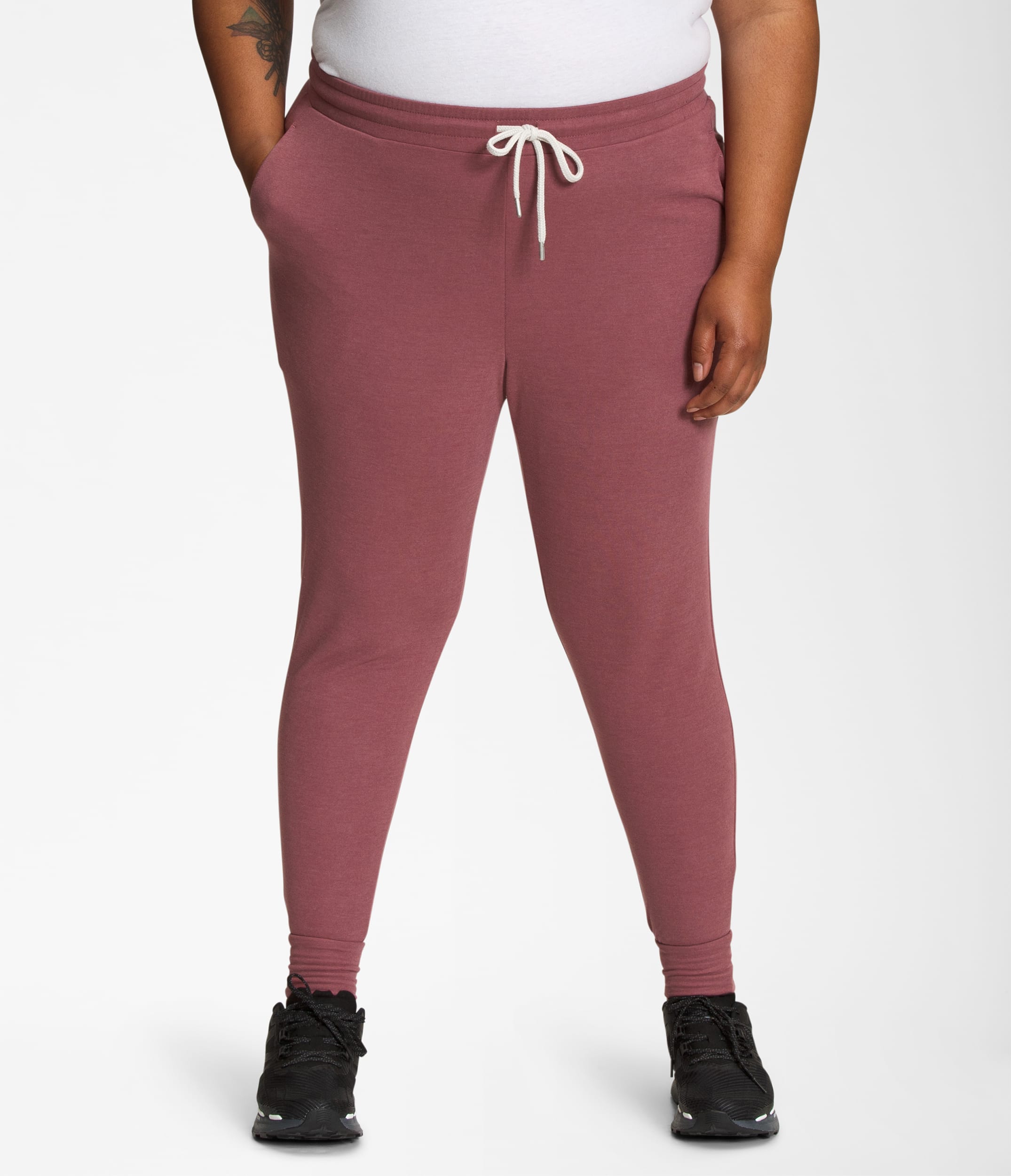 Womens Plus Westbrae Knit Joggers TNF Main