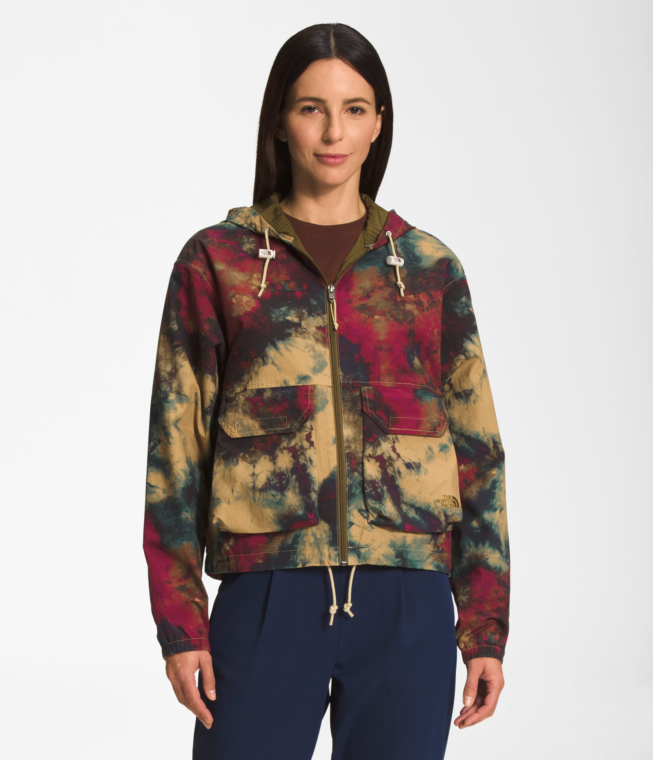 Women's Printed Ripstop Wind Hoodie | The North Face