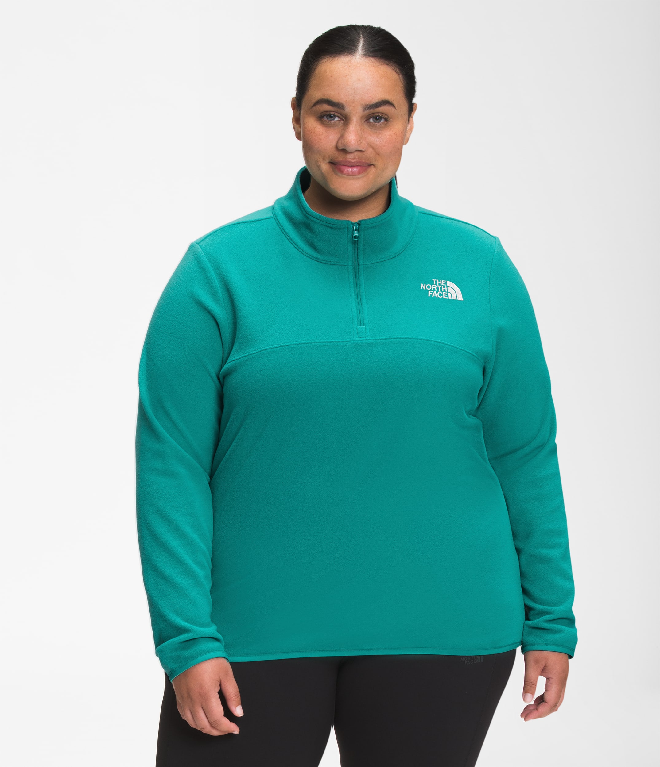 Womens Plus TKA Glacier Zip TNF Main