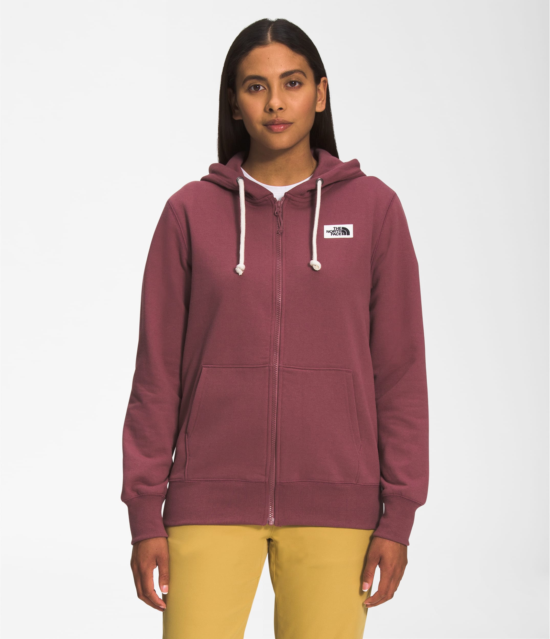 Womens Heritage Patch FullZip Hoodie TNF Main