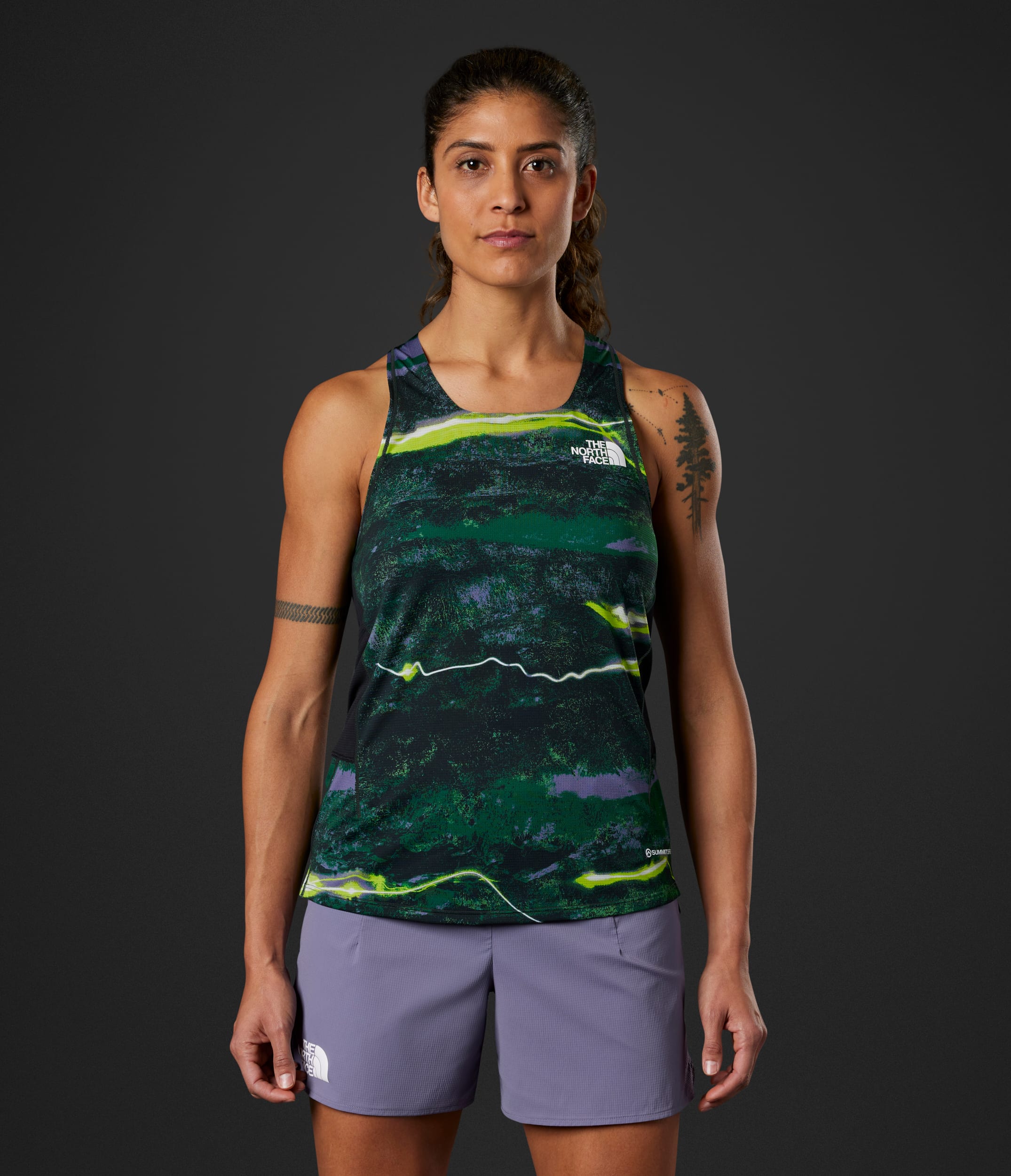 Womens Summit Series High Trail Run Tank TNF Main