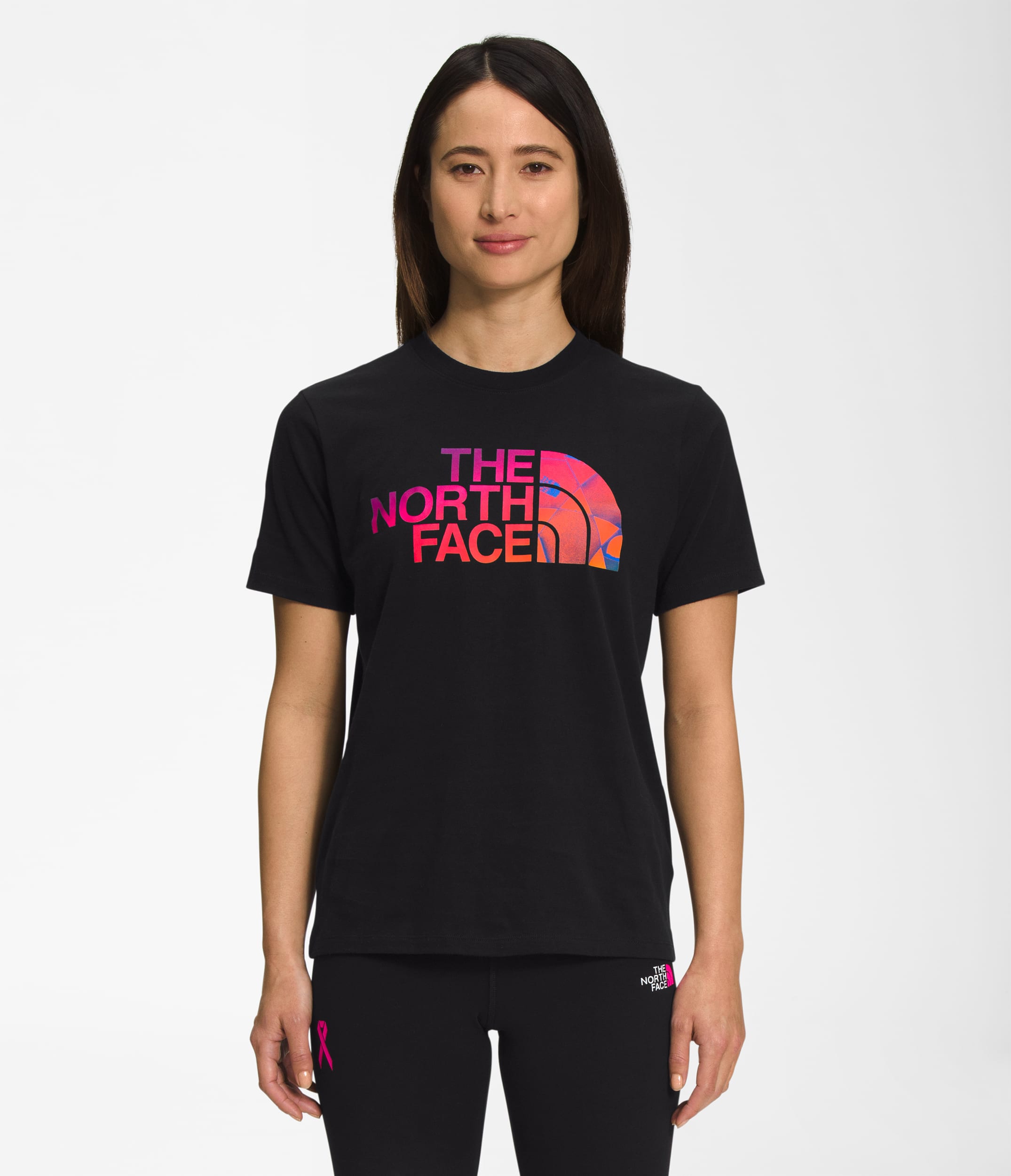 Womens ShortSleeve Printed Novelty Fill Tee TNF Main