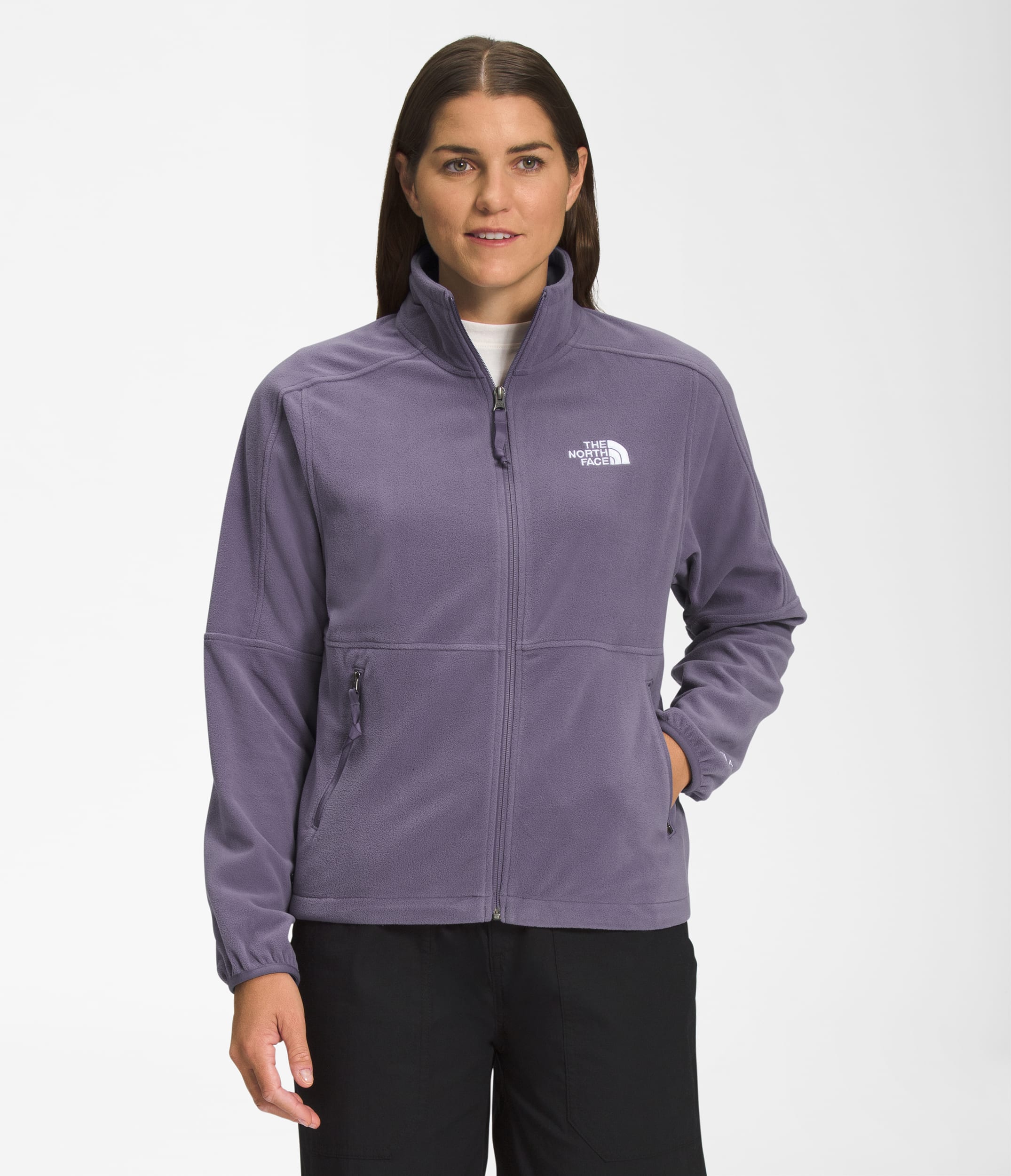 Womens TNF Polartec 100 FullZip TNF HERO