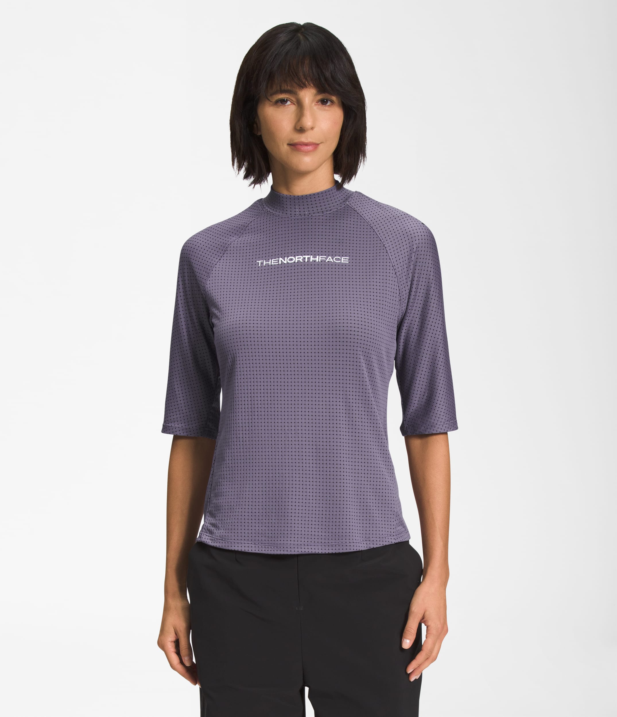 Womens RMST DotKnit ShortSleeve Top TNF Main