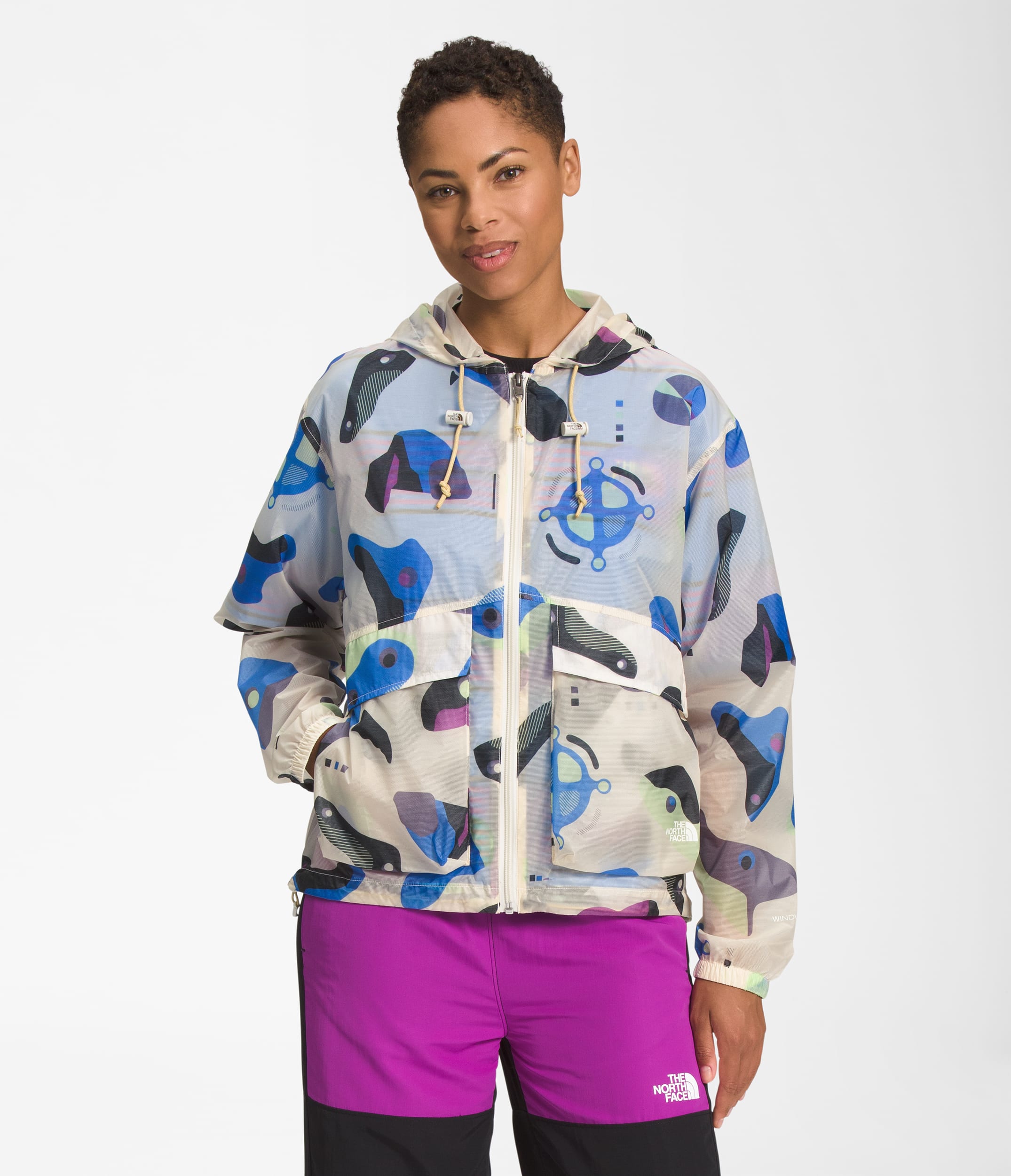 Womens M66 Translucent Wind Hoodie TNF Main