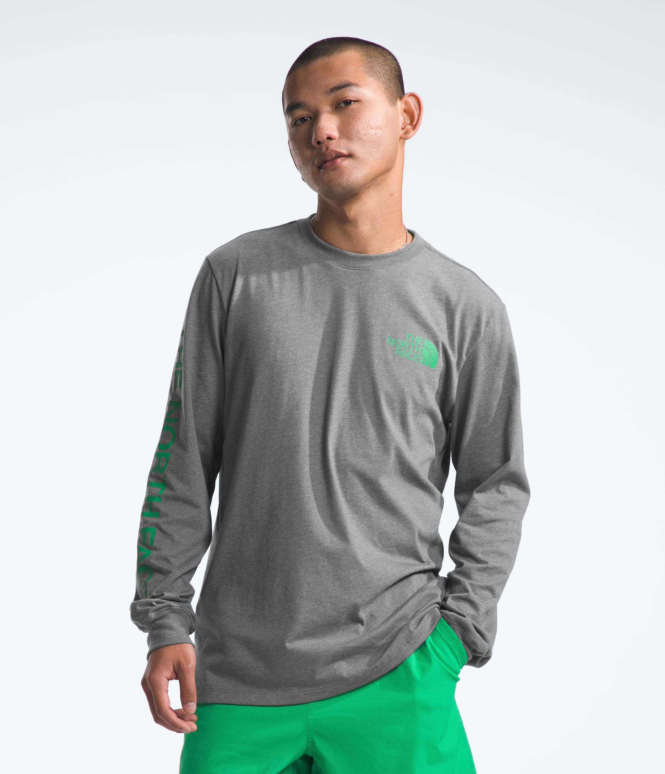 Men’s Long-Sleeve Sleeve Hit Graphic Tee