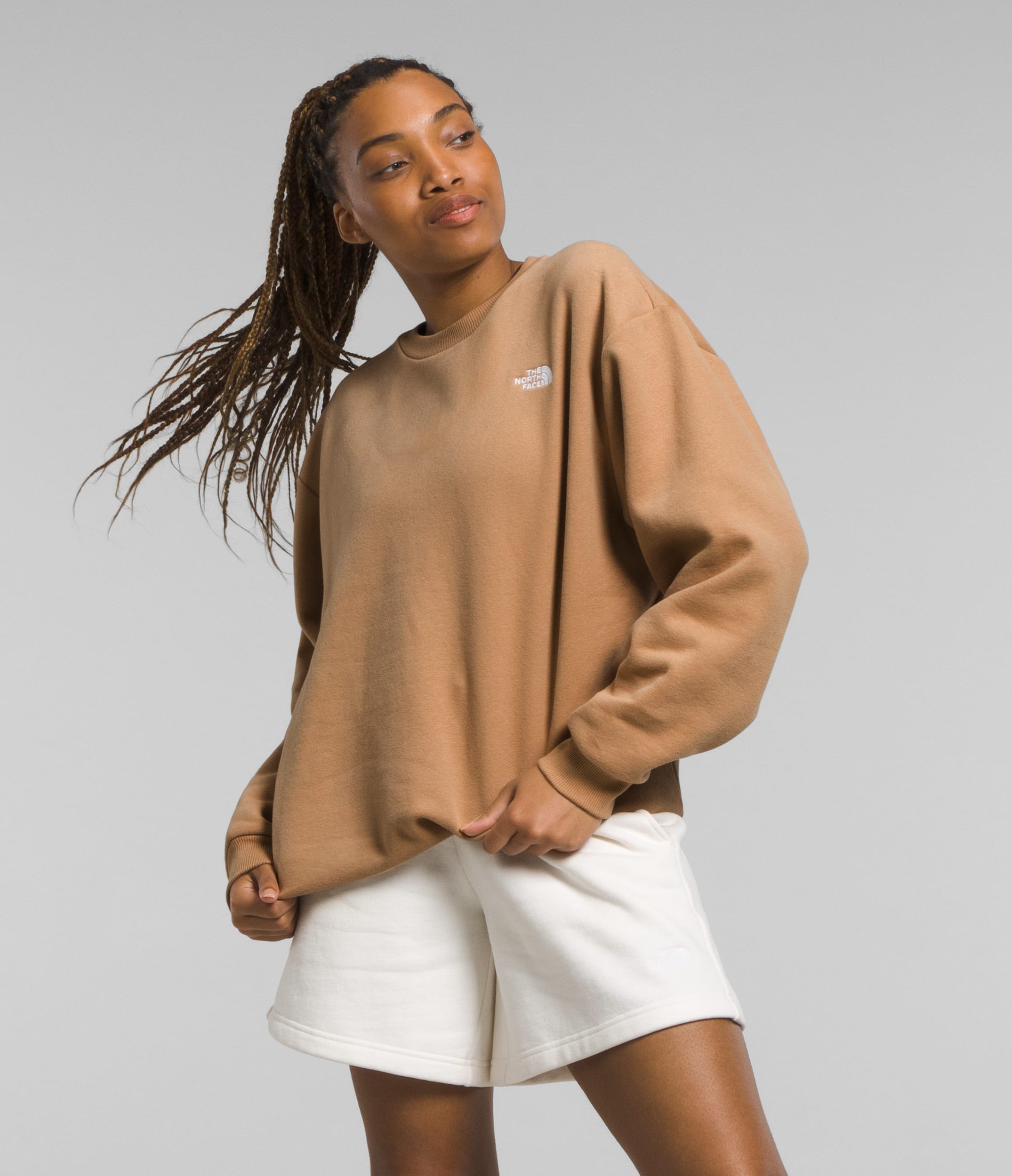Women’s Felted Fleece Crew