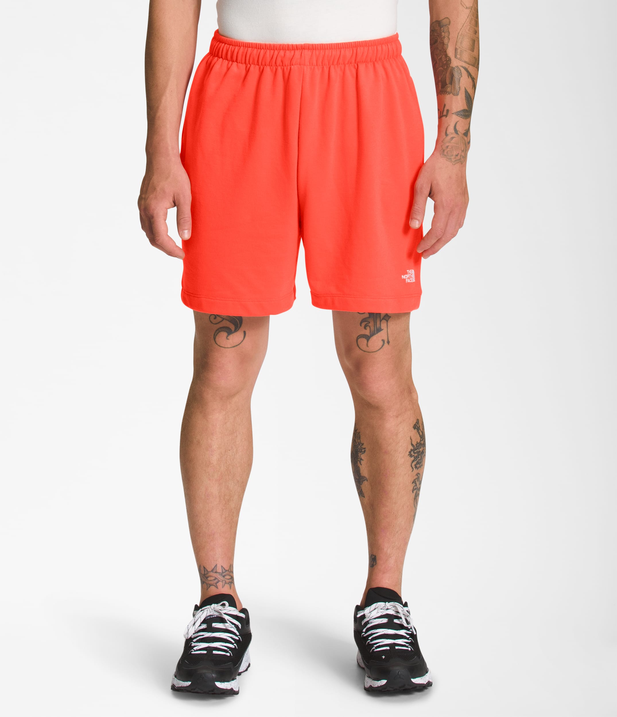 Men’s Simple Logo Fleece Shorts