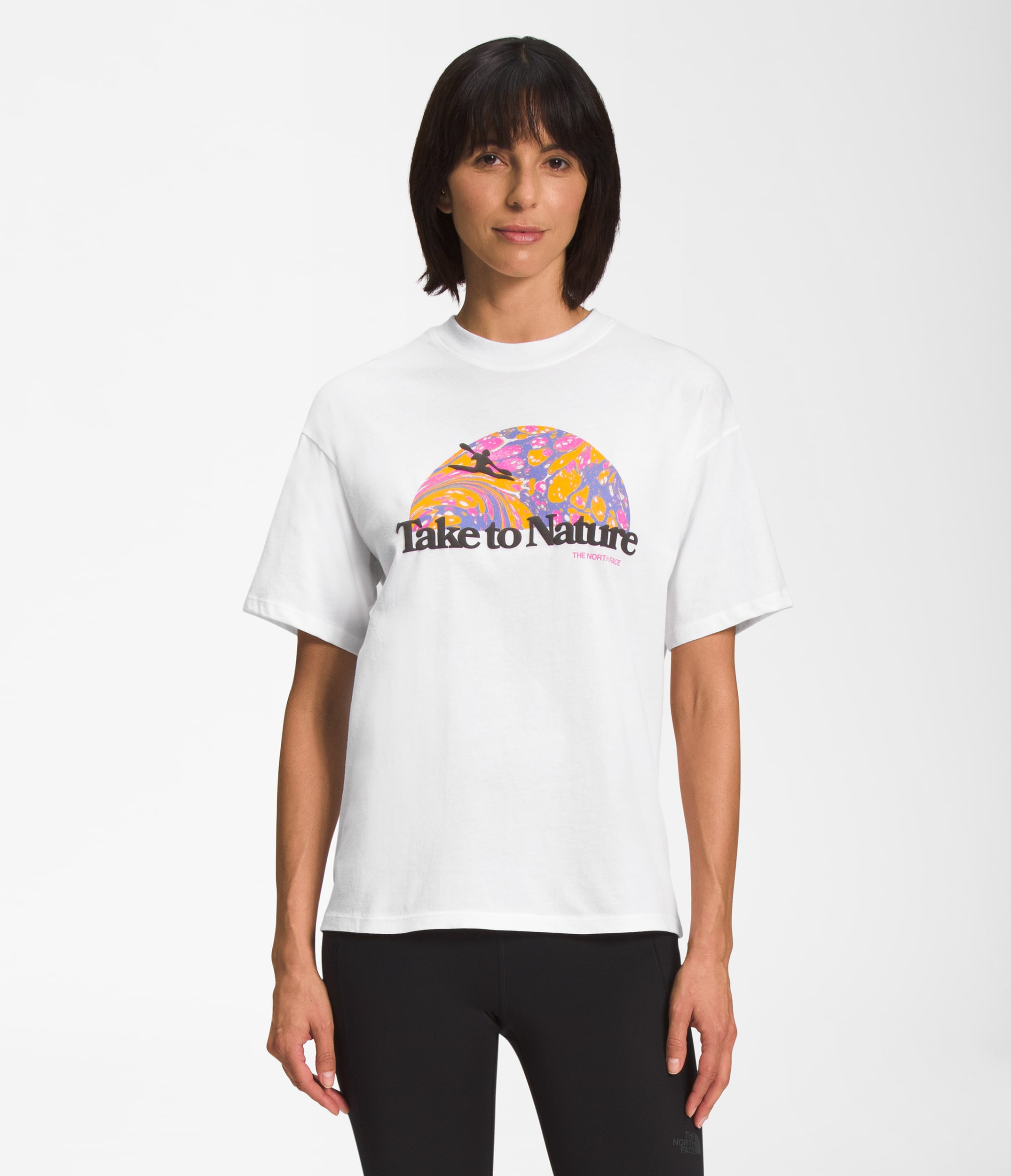 Womens ShortSleeve Places We Love Tee TNF Main