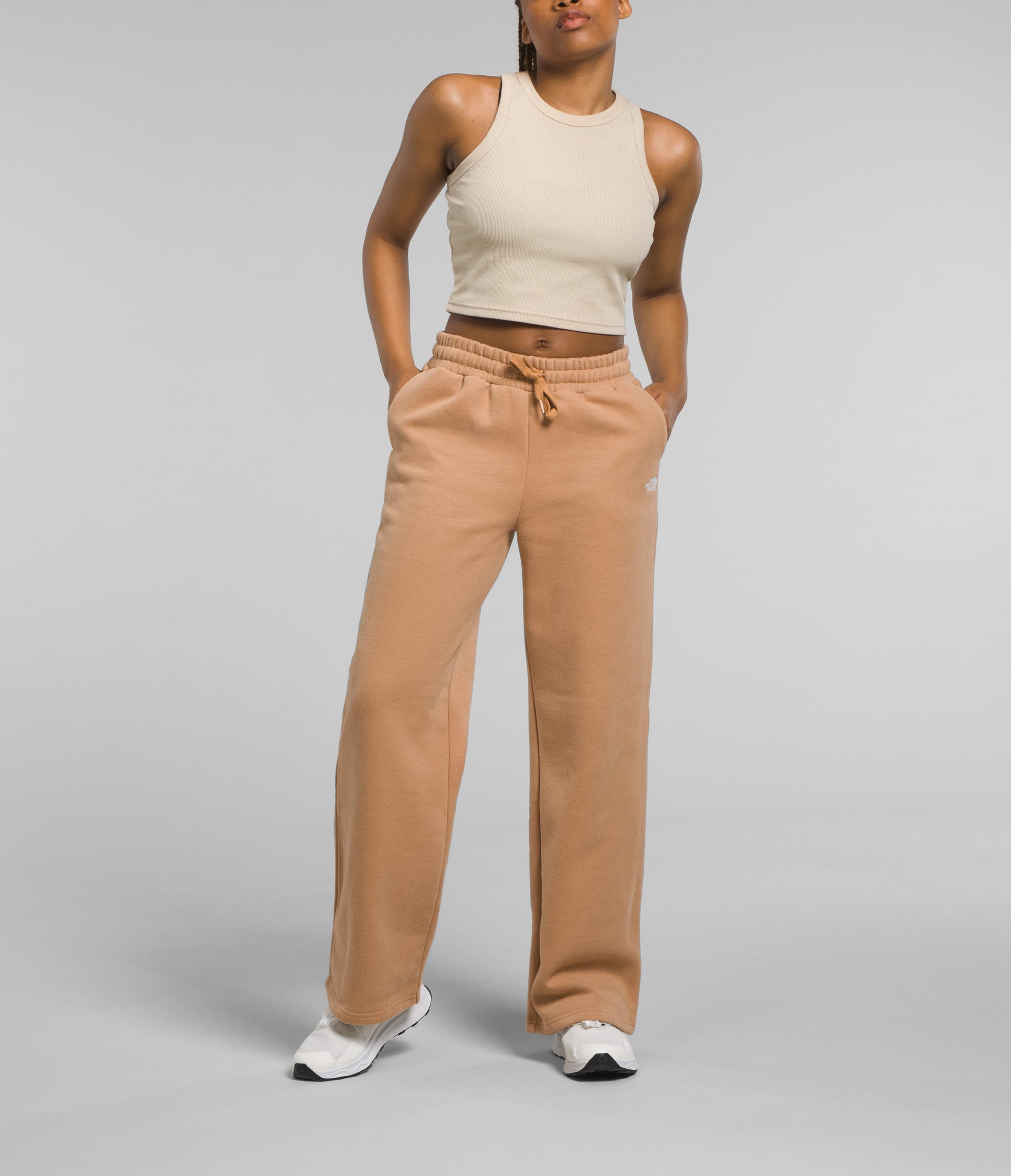 Women’s Felted Fleece Wide Leg Pants