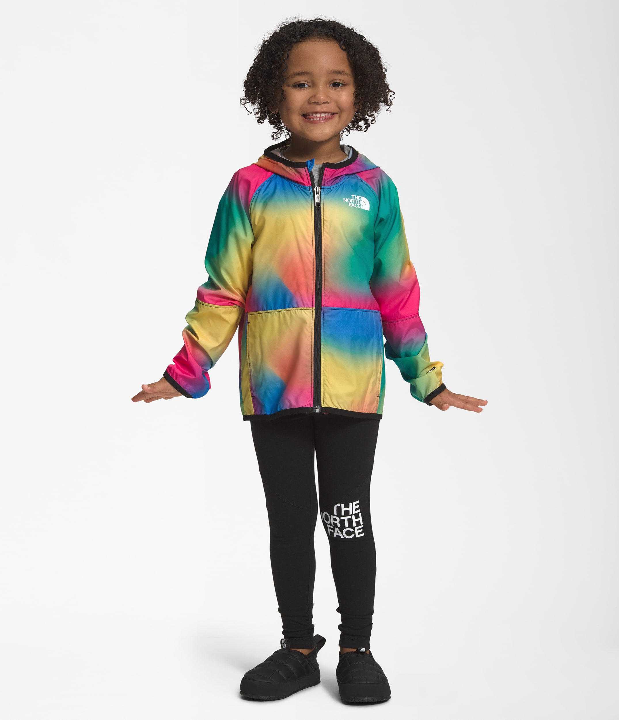 Kids’ Never Stop Hooded Wind Jacket