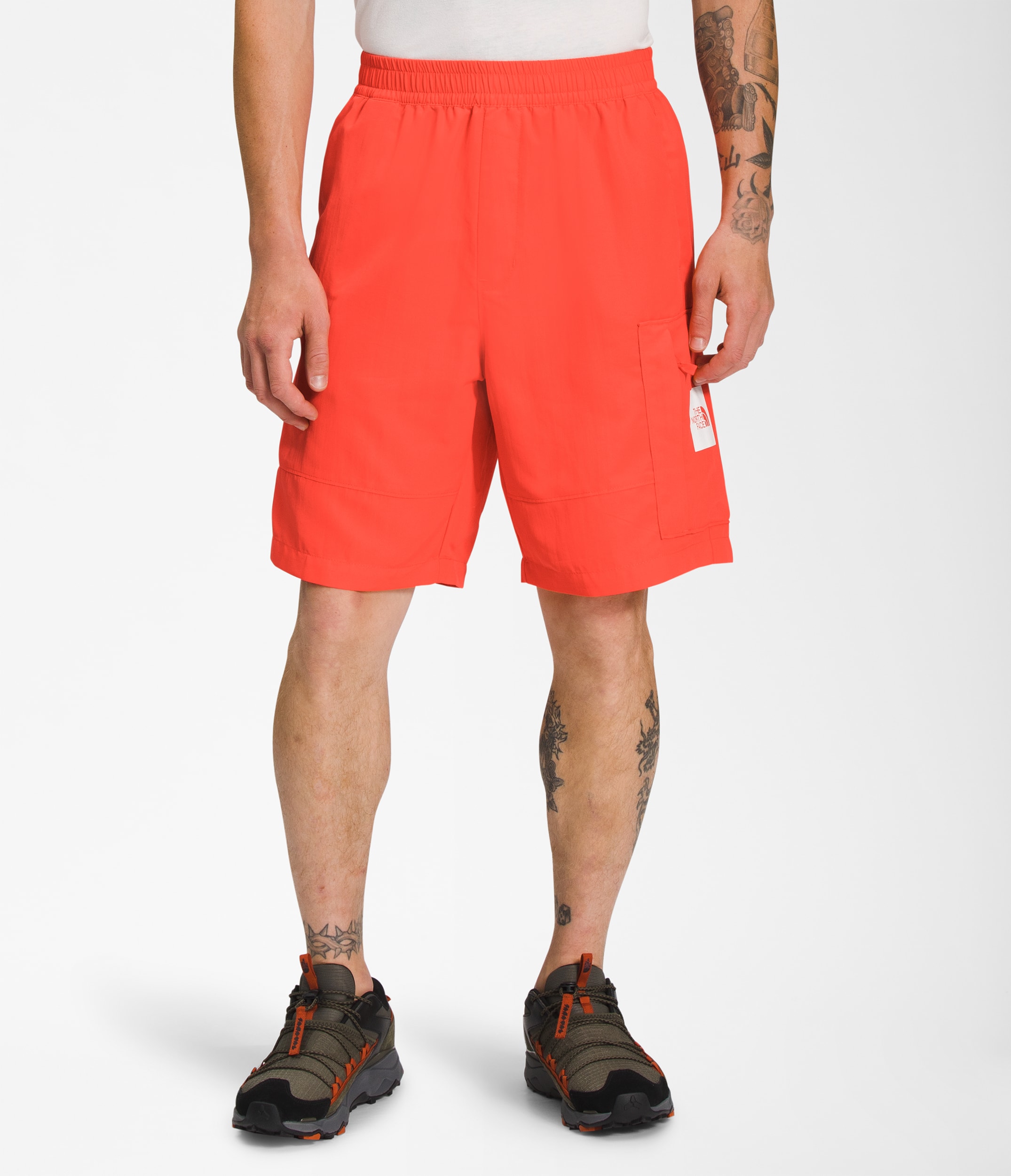 Mens TNF Nylon Easy Shorts TNF HERO