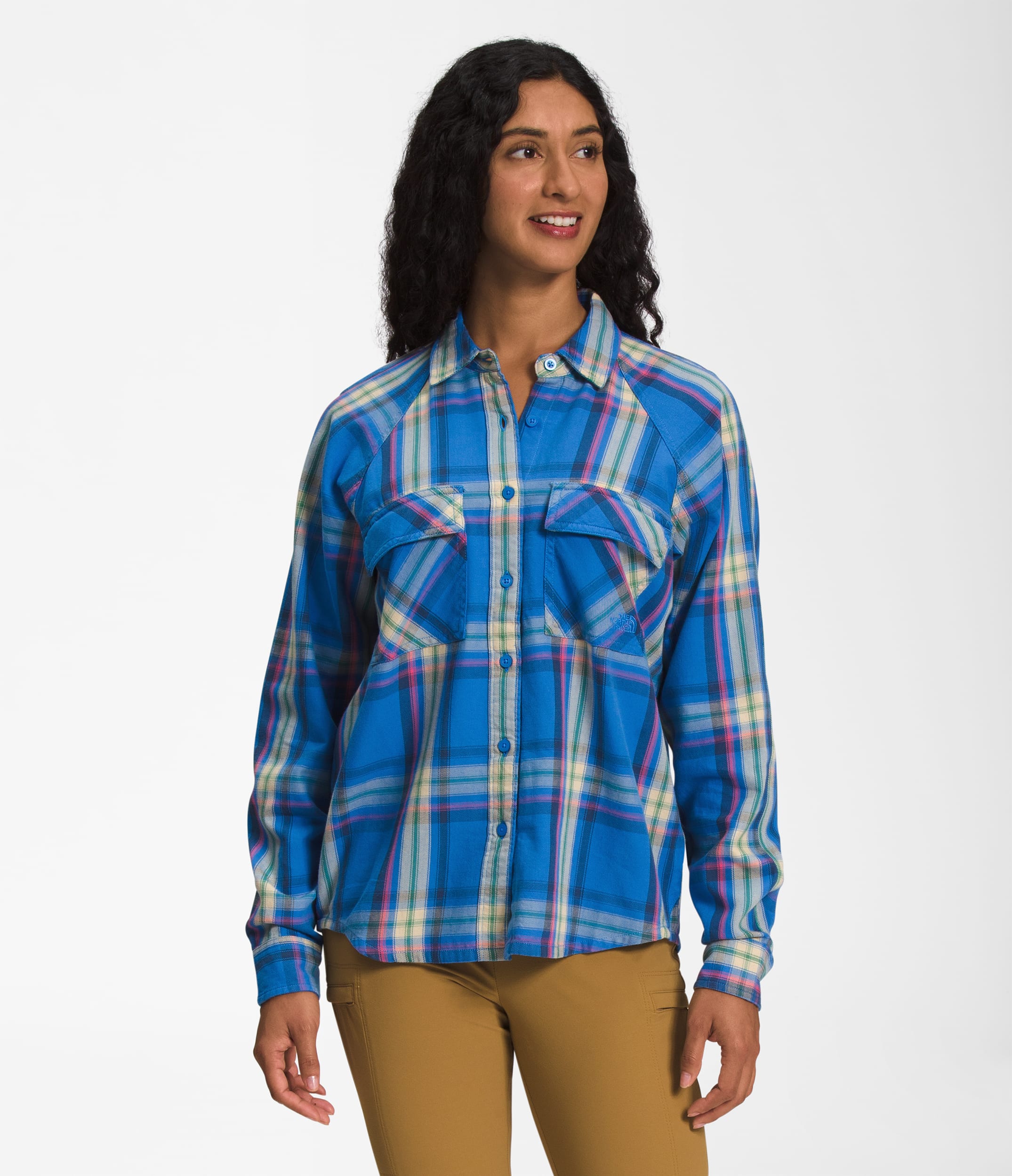 Womens Set Up Camp Flannel TNF Main
