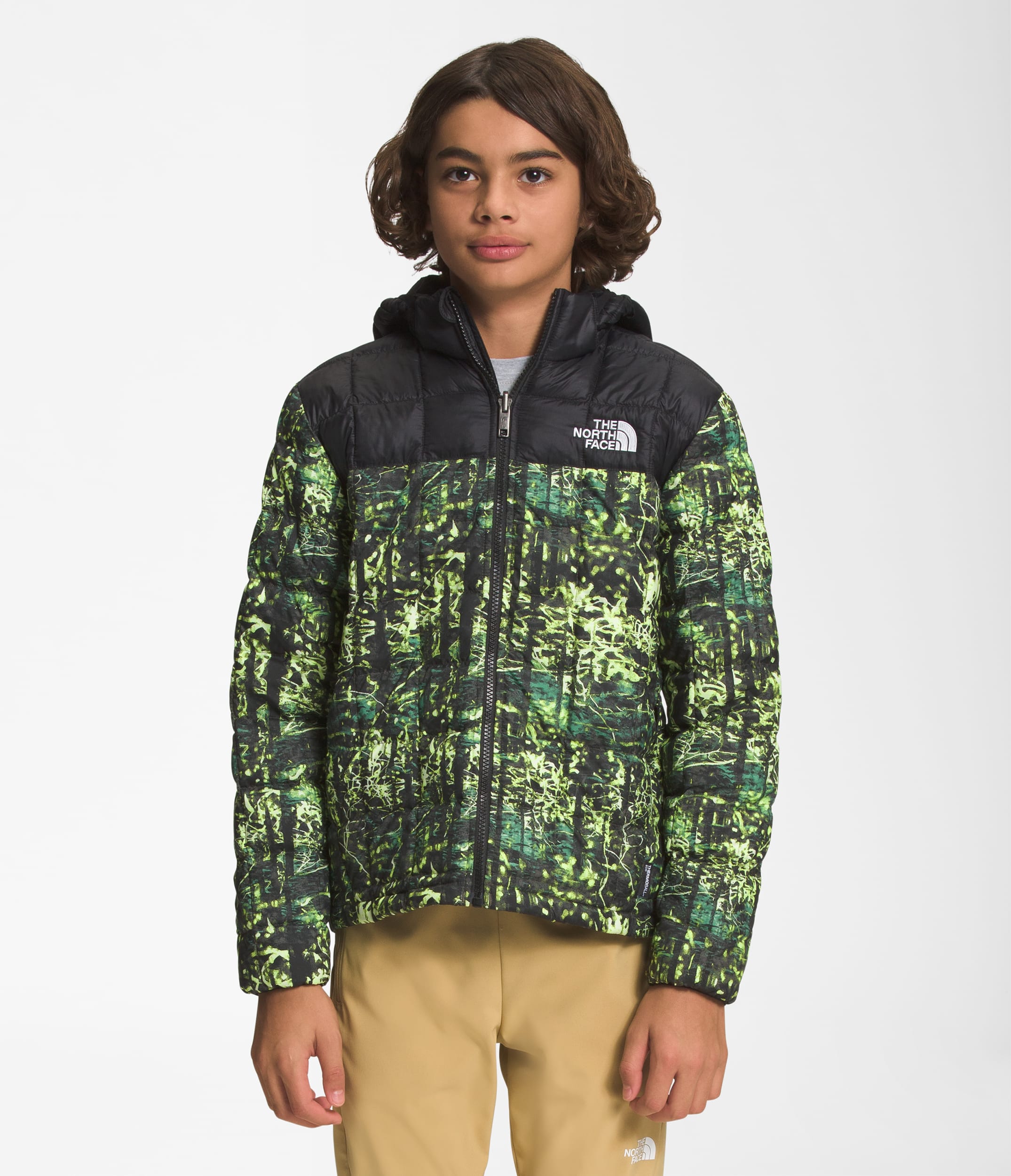 Boys ThermoBall Hooded Jacket TNF Main