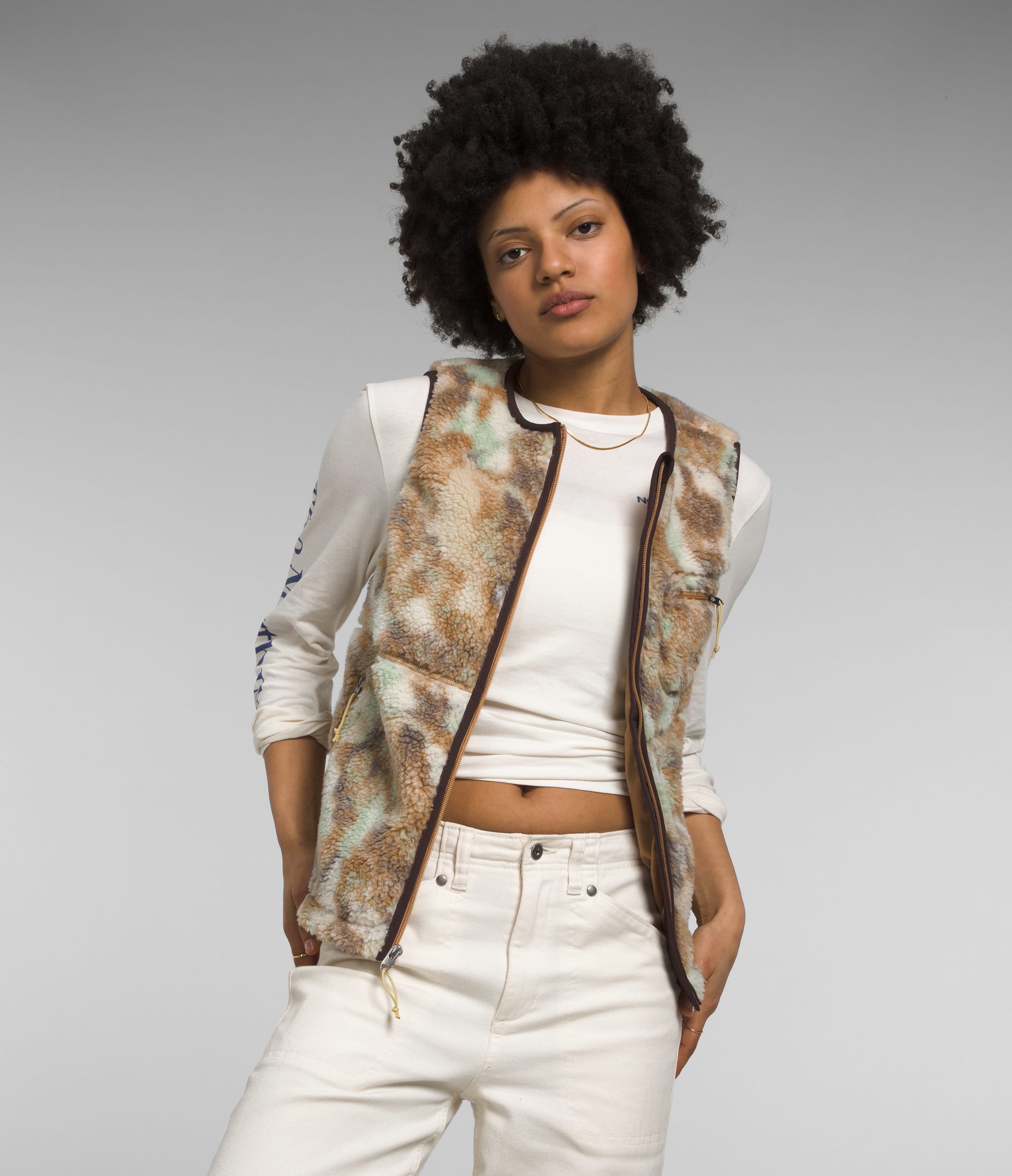 Womens Extreme Pile Vest TNF Main