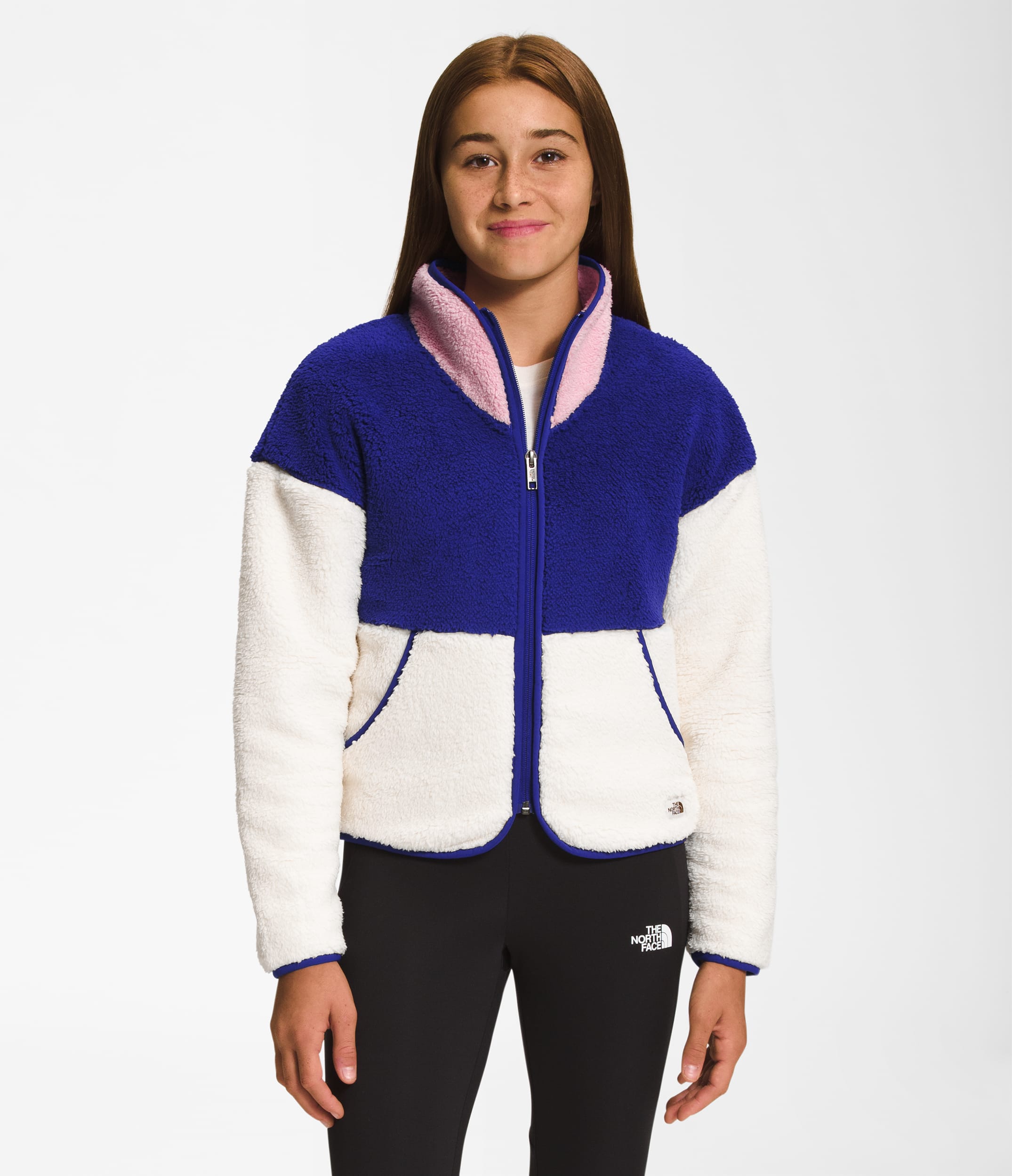 Girls Cabin Fleece FullZip Jacket TNF HERO